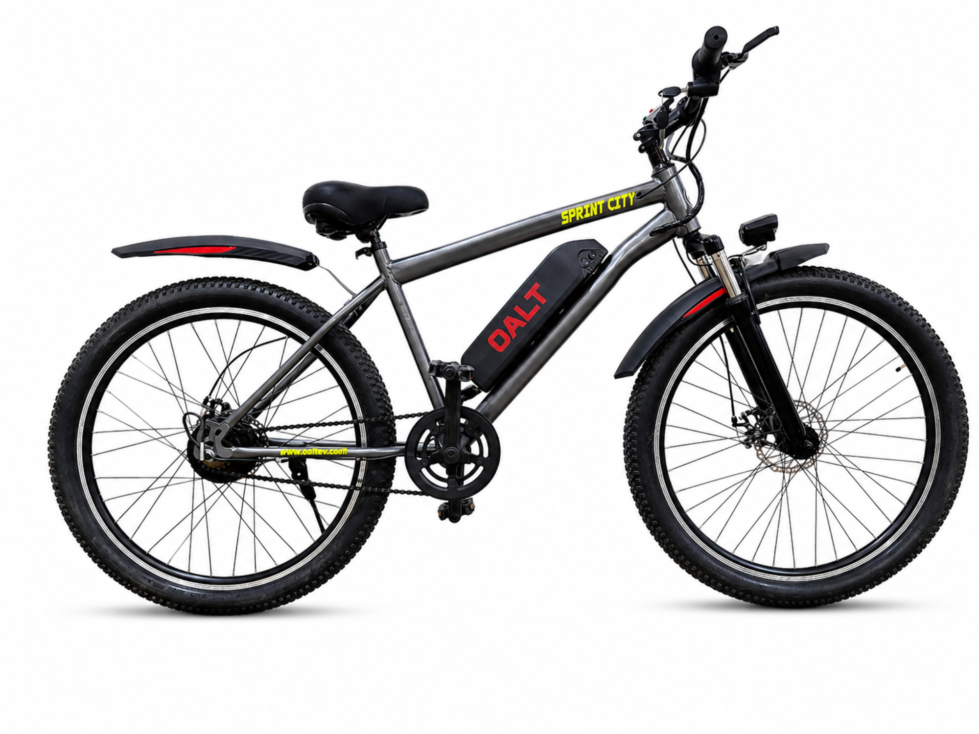 Sprint City 27.5" Electric Cycle with 10.4Ah Detachable Battery